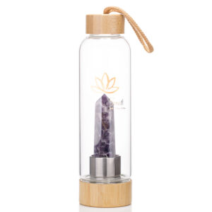 Water bottle deals with crystal